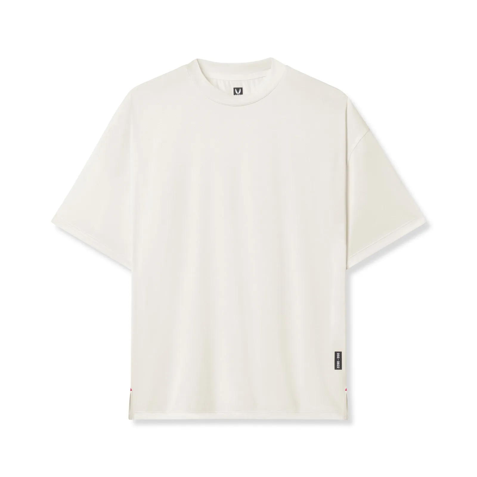 0822. AeroSilver Oversized Tee - Ivory Cream ASRV