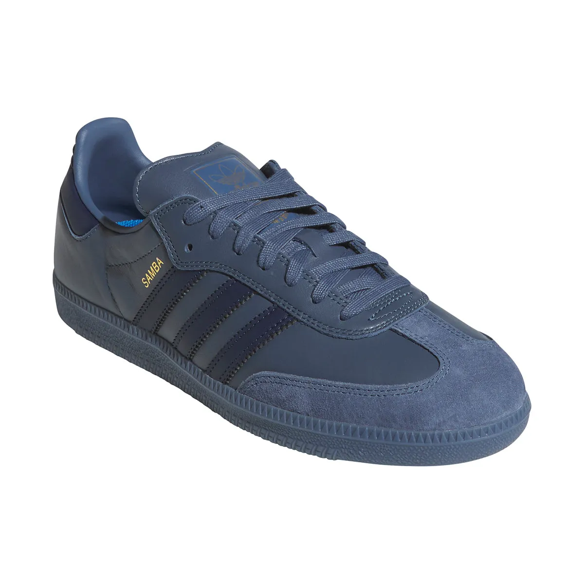 Adidas - Samba Adv Shoes Preloved Ink/Gold Metallic