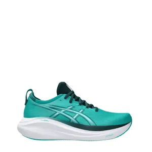 ASICS Men's GEL-NIMBUS 27 Running Shoes in Wave Teal/Saxon Green SS25