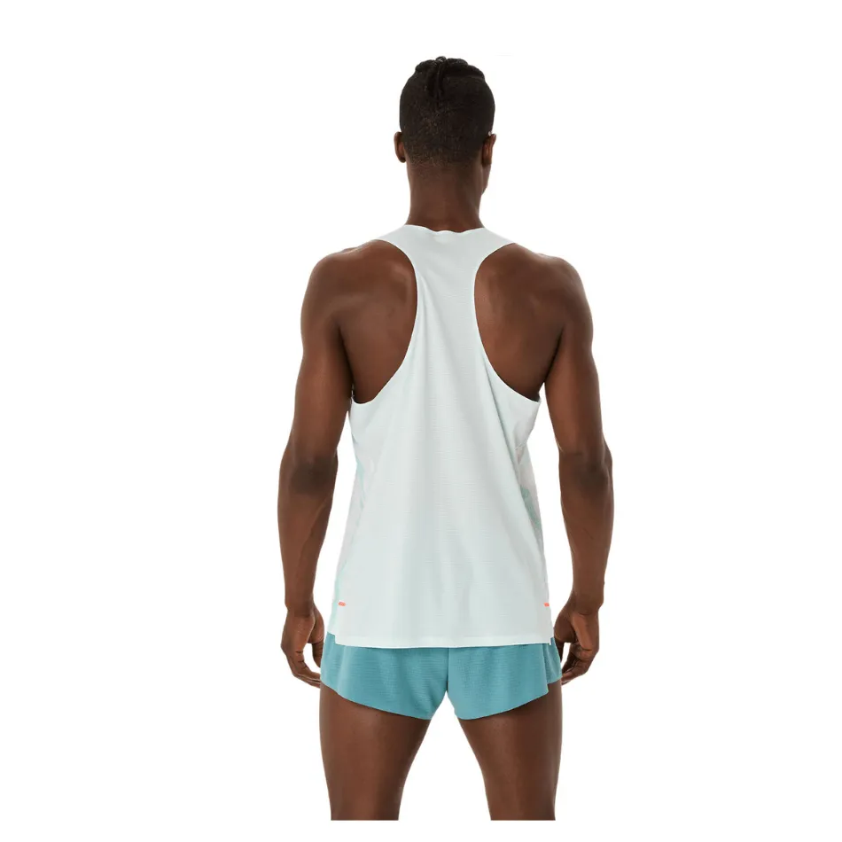 ASICS Men's Light Knit Singlet in Soothing Sea SS25