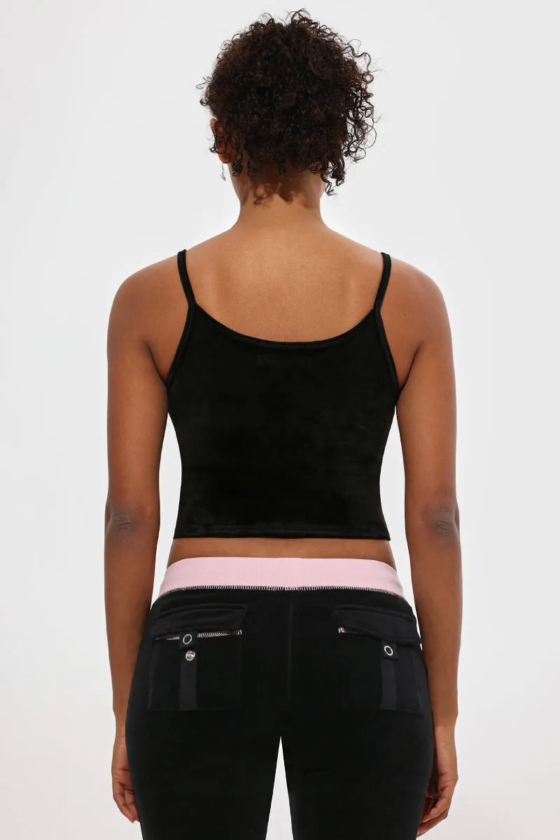 Big Bling Velour Tank Top Juicy Couture