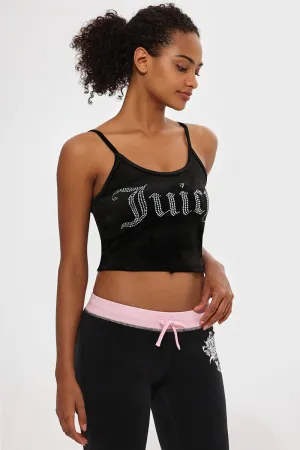Big Bling Velour Tank Top Juicy Couture
