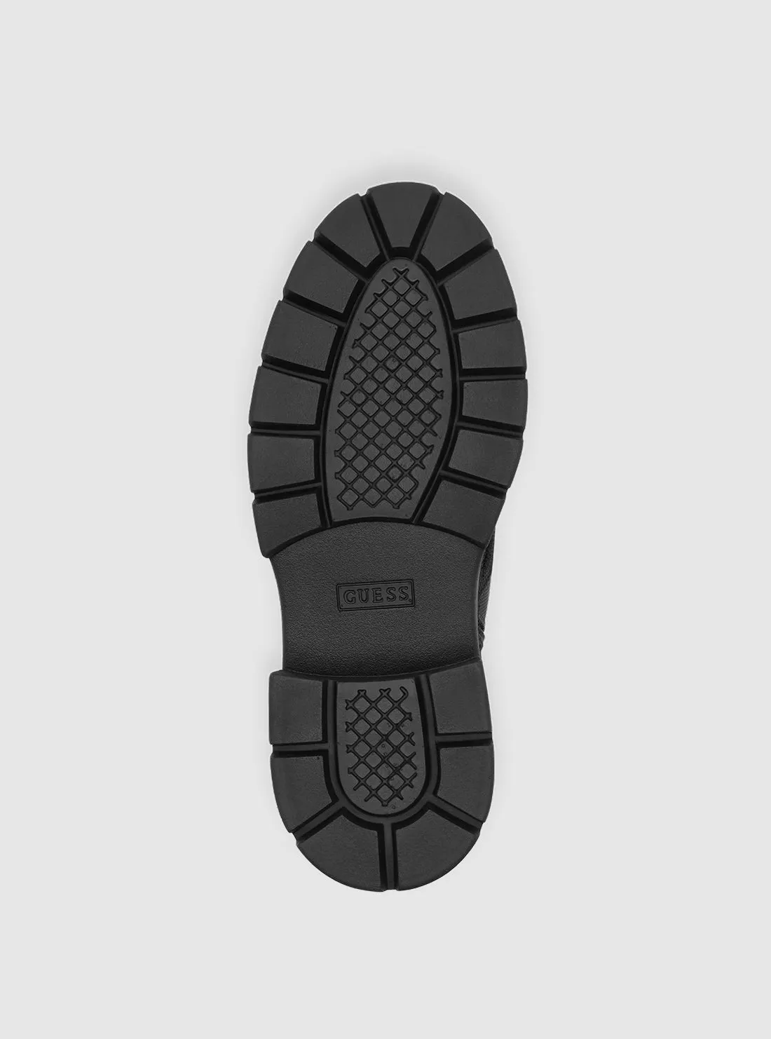 Black Shuna Lace Up Boots Guess