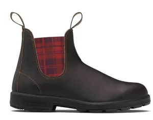 Blundstone Classic Shoes 2100 Brown Tartan Chelsea Boots Unisex Boots