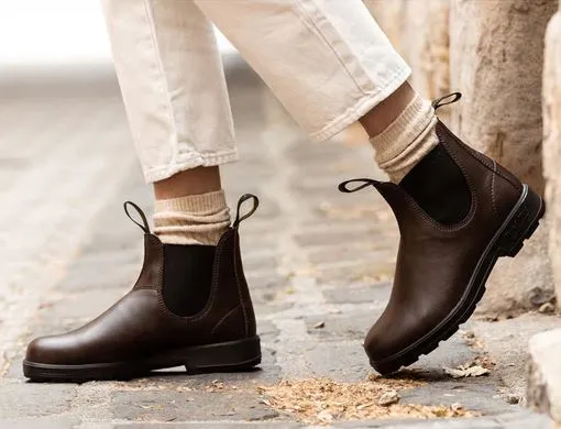 Blundstone Classic Shoes 2116 Vegan Brown Chelsea Boots Unisex Boots