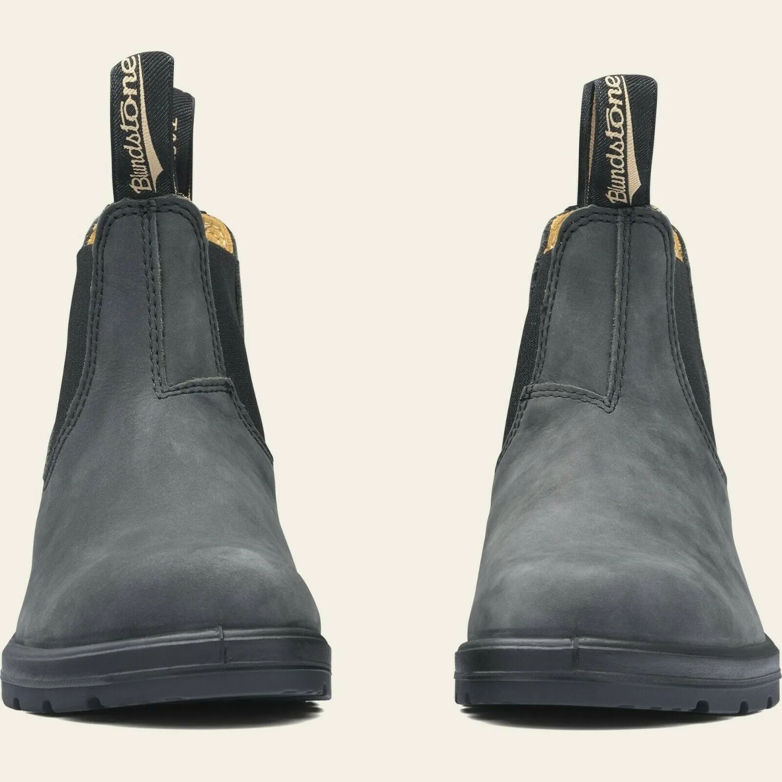 Blundstone Classic Shoes 587 Rustic Black Chelsea Boots Unisex Black Boots