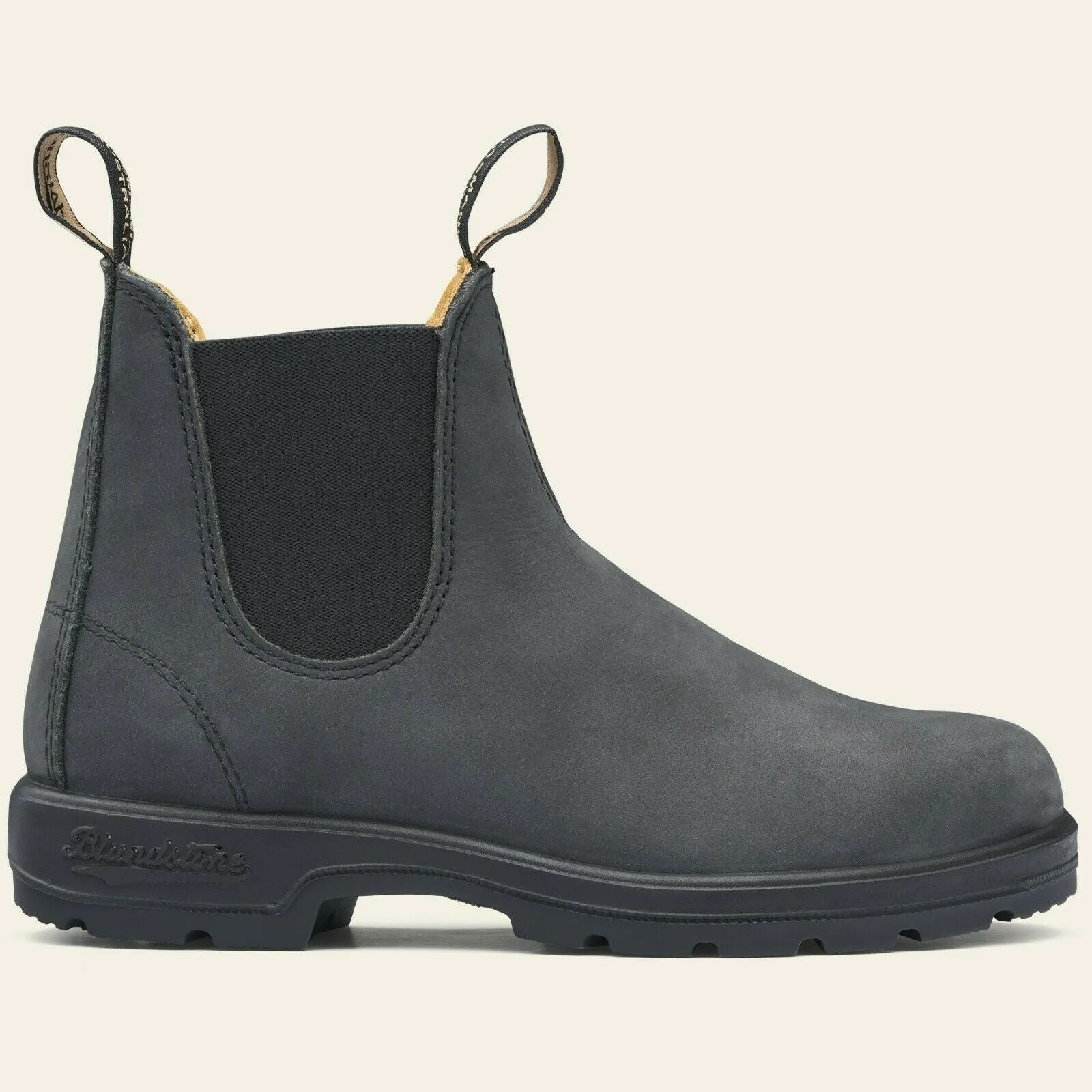 Blundstone Classic Shoes 587 Rustic Black Chelsea Boots Unisex Black Boots