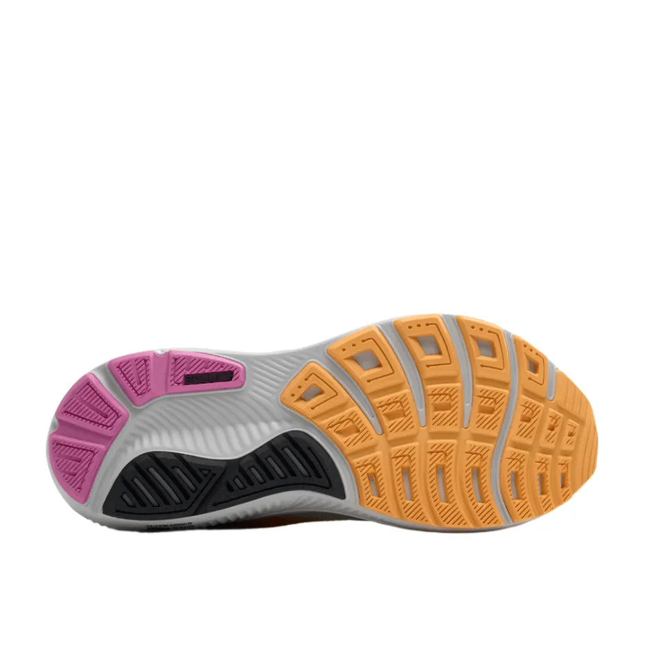 Brooks Women's Ghost 17 Running Shoes in Oyster/Apricot/Pink AW25