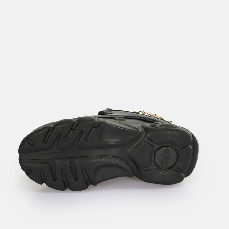 Buffalo Boots CLD Corin Chain 2.0 Sneaker Low vegan, black/gold