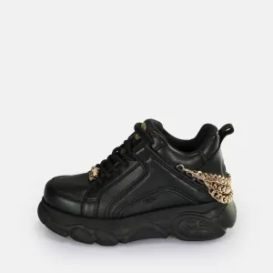 Buffalo Boots CLD Corin Chain 2.0 Sneaker Low vegan, black/gold