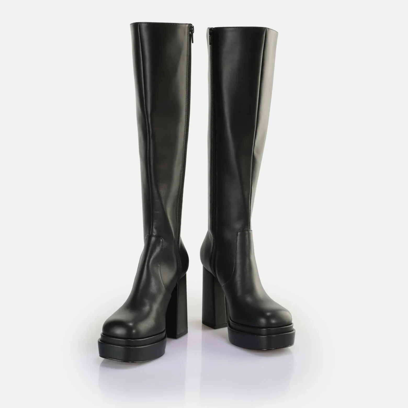 Buffalo Platform Shoes 90s boots ankle boots (similar to the former: T 24400 II) vegan black