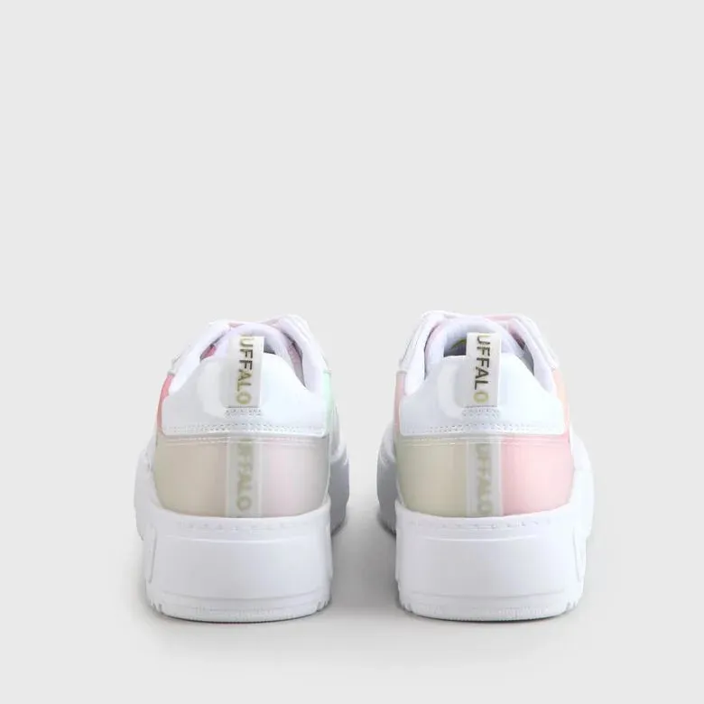 Buffalo RSE V2 Women's Shoes Sneakers Pastel White Vegan