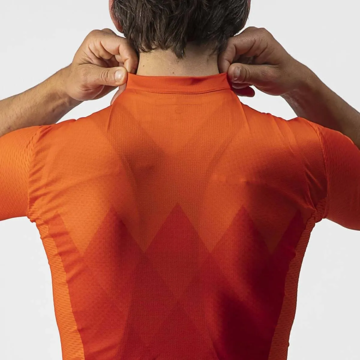 Castelli A Tutta Mens Cycling Jersey (Fiery Red)