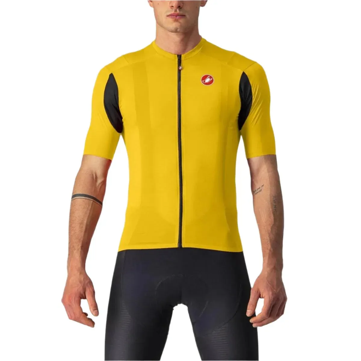 Castelli Superleggera 2 Mens Cycling Jersey (Saffron)