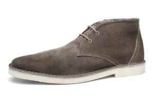 Cinque Shoes Men's Shoes Real Leather Lace-Up Bootie Ankle Boots NEW Taupe