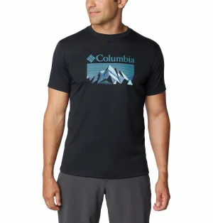 Columbia Men Black Omni-Freeze Zero Rules Graphic Tshirt