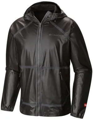 Columbia Men Black Outdry Extreme OutDry Ex Reversible Waterproof Rain Jacket