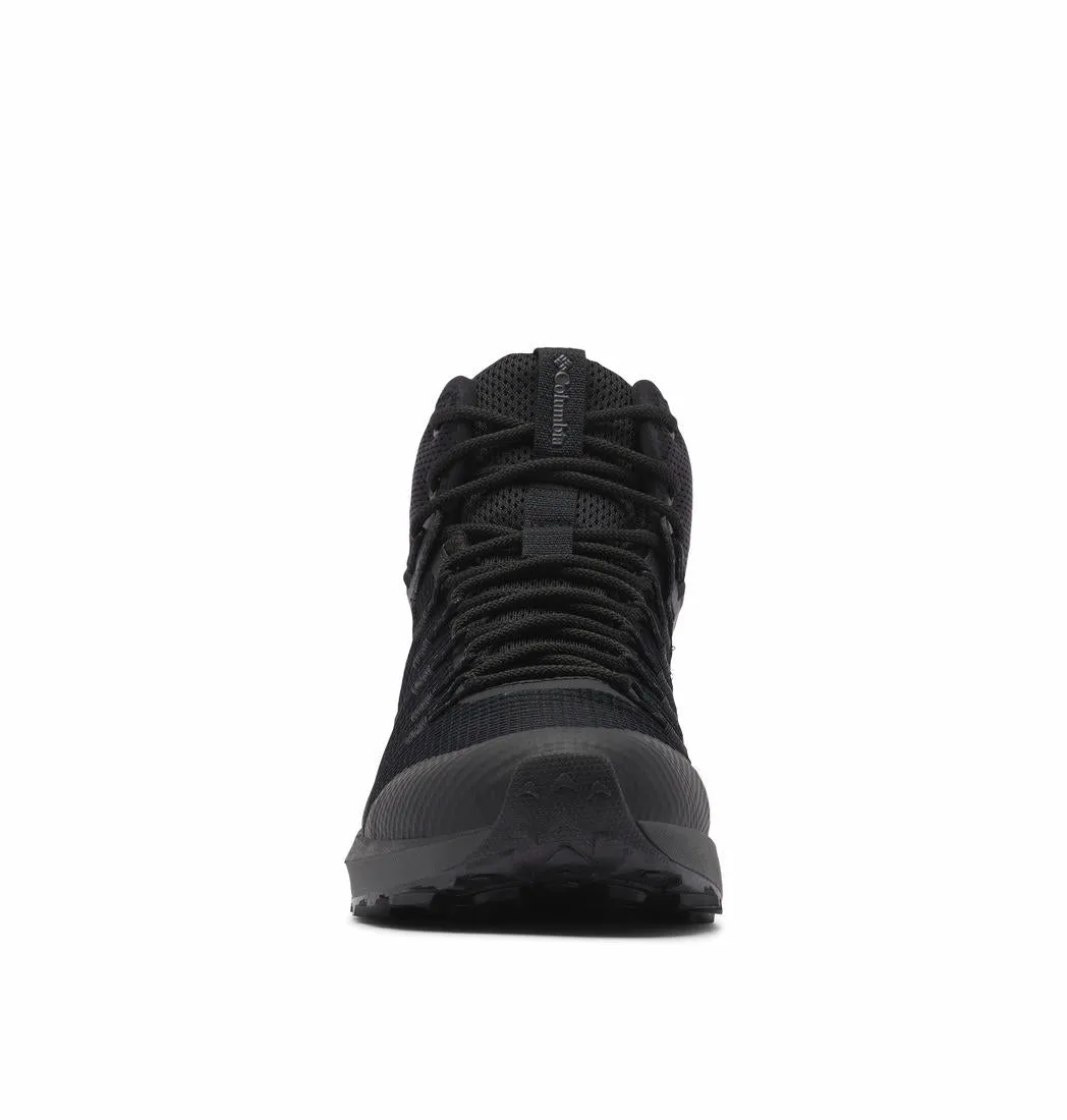 Columbia Men Black TRAILSTORM MID Water Resistant Shoes