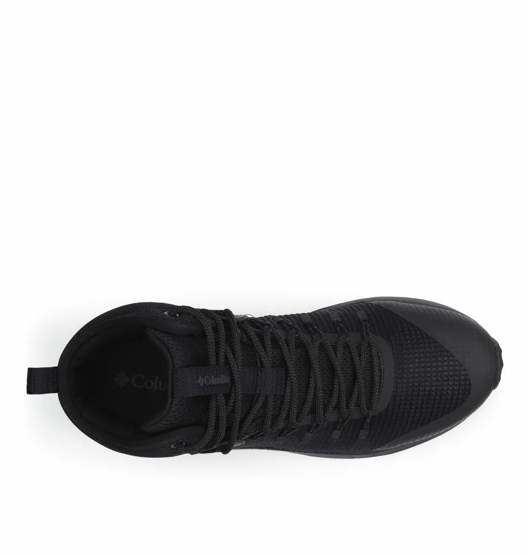 Columbia Men Black TRAILSTORM MID Water Resistant Shoes