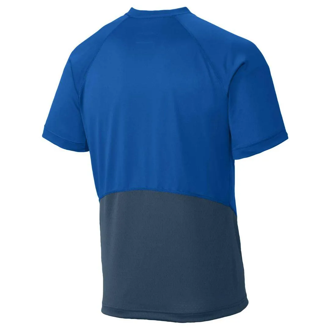 Columbia Men Blue Omni-Freeze Chiller Tshirt