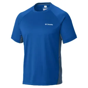 Columbia Men Blue Omni-Freeze Chiller Tshirt