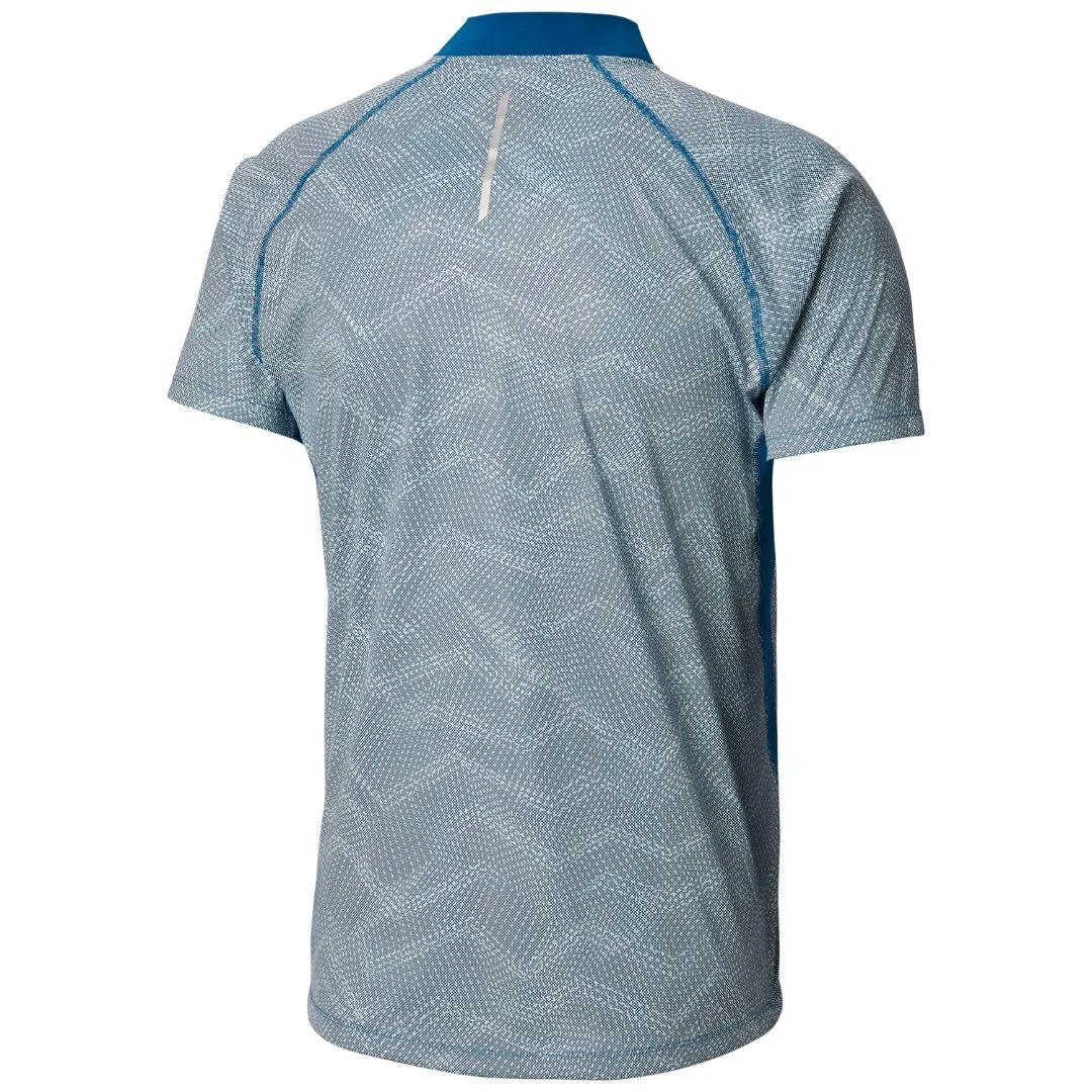 Columbia Men Blue Omni-Freeze F.K.T. II Tshirt