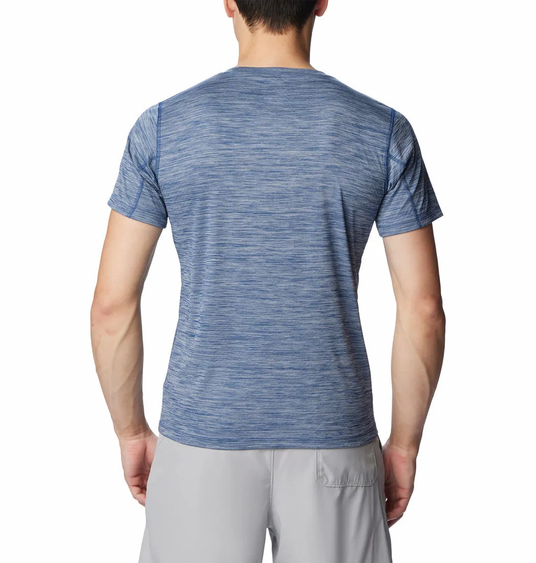 Columbia Men Blue Omni-Freeze Zero Rules Graphic Tshirt