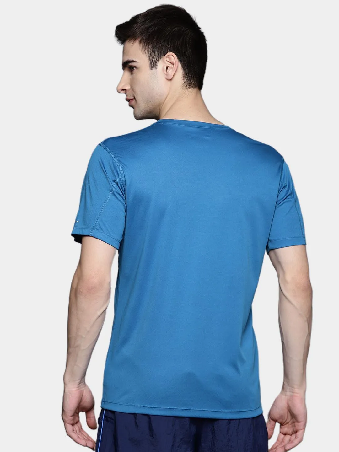Columbia Men Blue Omni-Freeze Zero Rules Graphic Tshirt