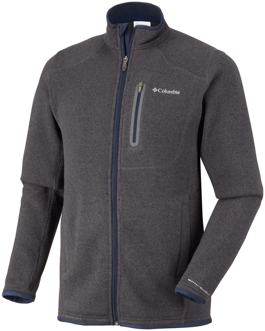 Columbia Men Blue Omni-Shield Altitude Aspect Fleece Jacket
