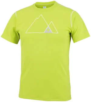 Columbia Men Green Omni-Freeze Zero Rules Graphic Tshirt