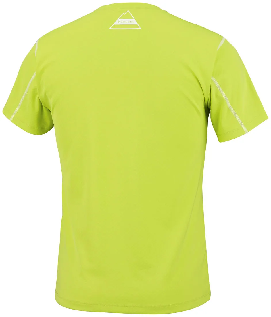 Columbia Men Green Omni-Freeze Zero Rules Graphic Tshirt