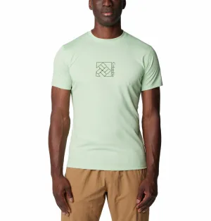 Columbia Men Green Omni-Freeze Zero Rules Graphic Tshirt
