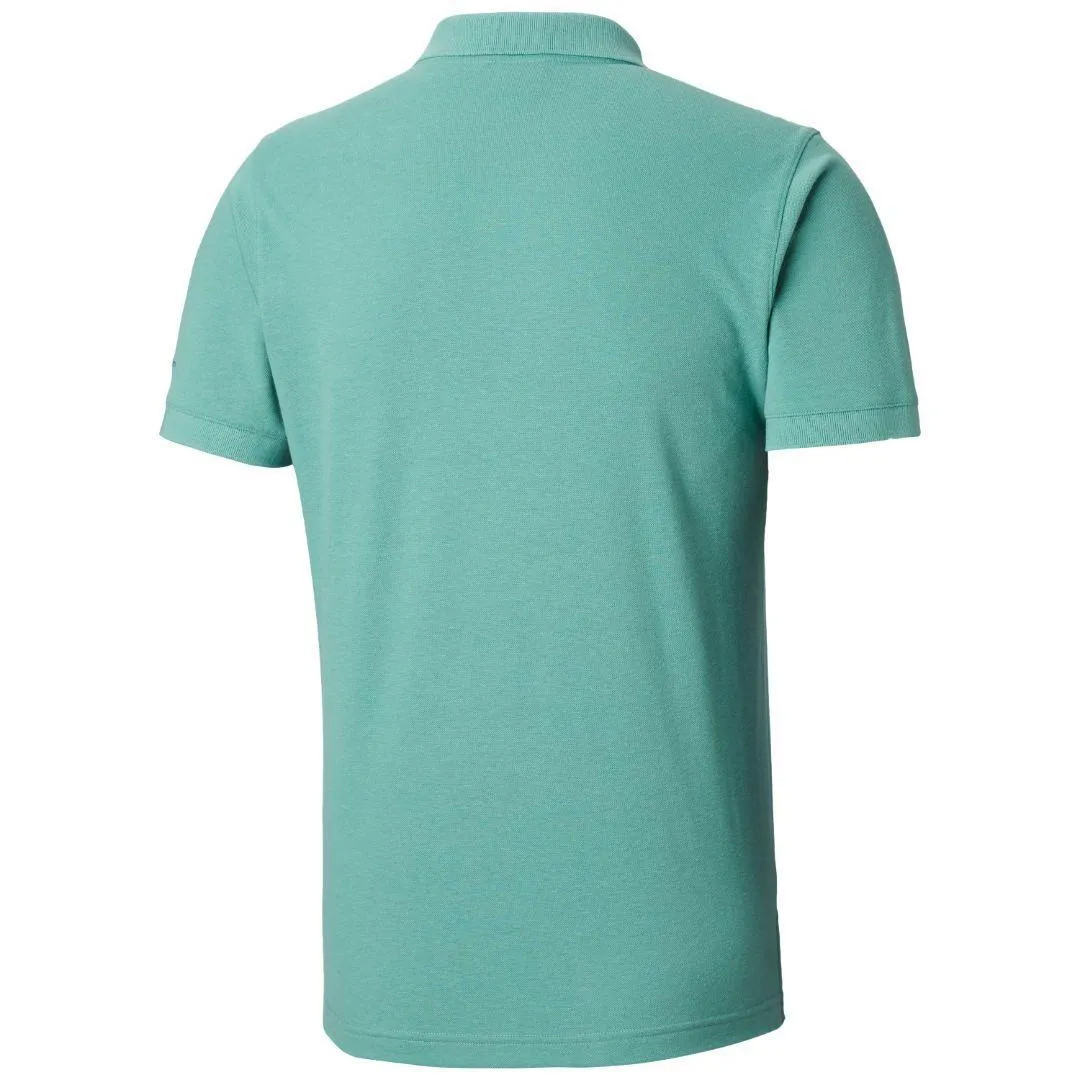Columbia Men Green Omni-Wick Cascade Range Polo Tshirt
