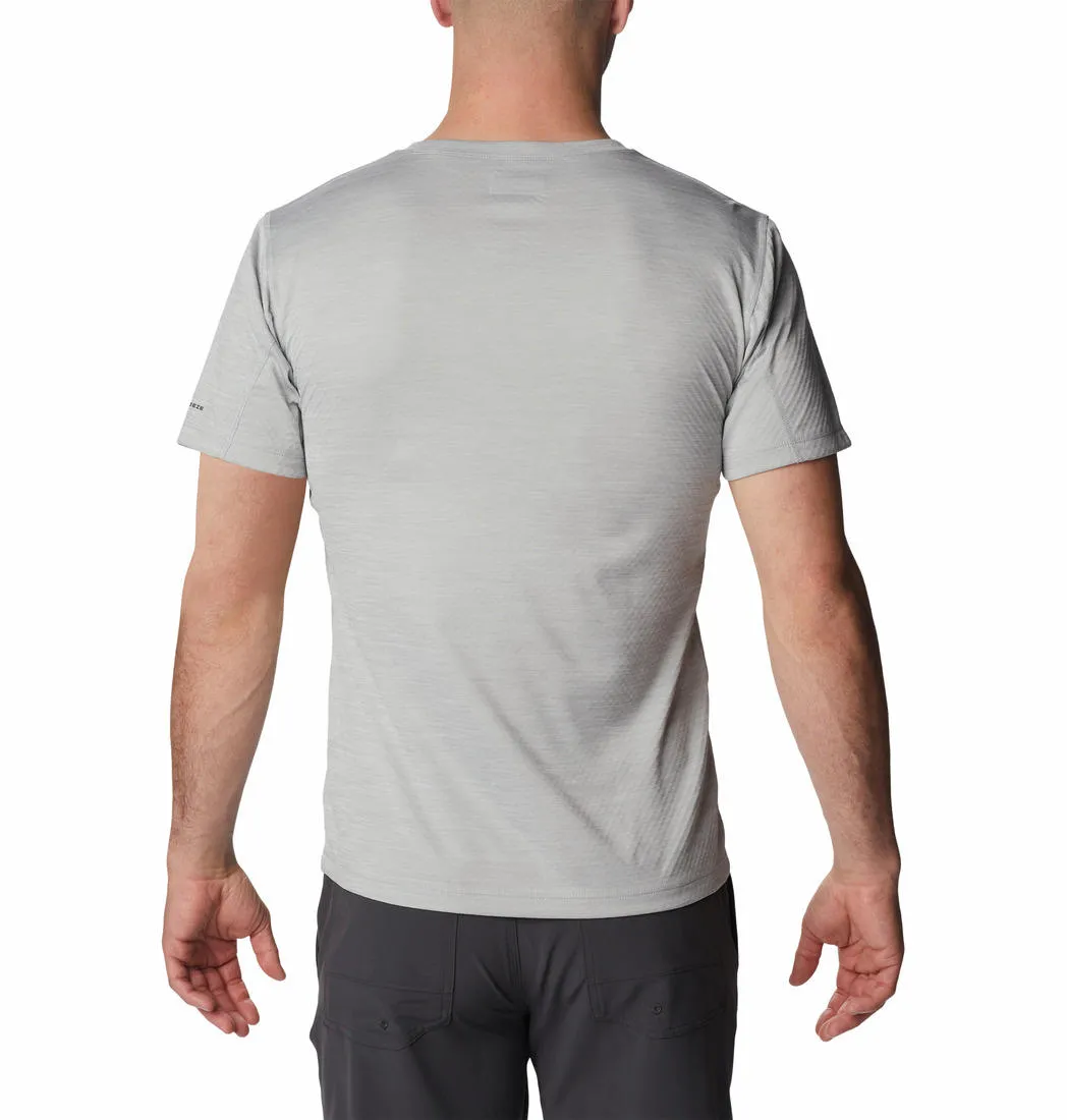 Columbia Men Grey Omni-Freeze Zero Rules Graphic Tshirt