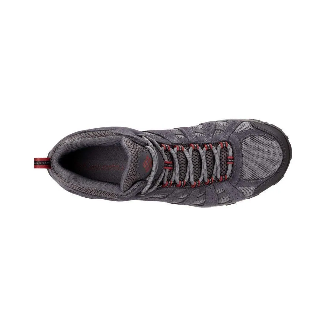 Columbia Men Grey REDMOND MID Water Resistant Shoes