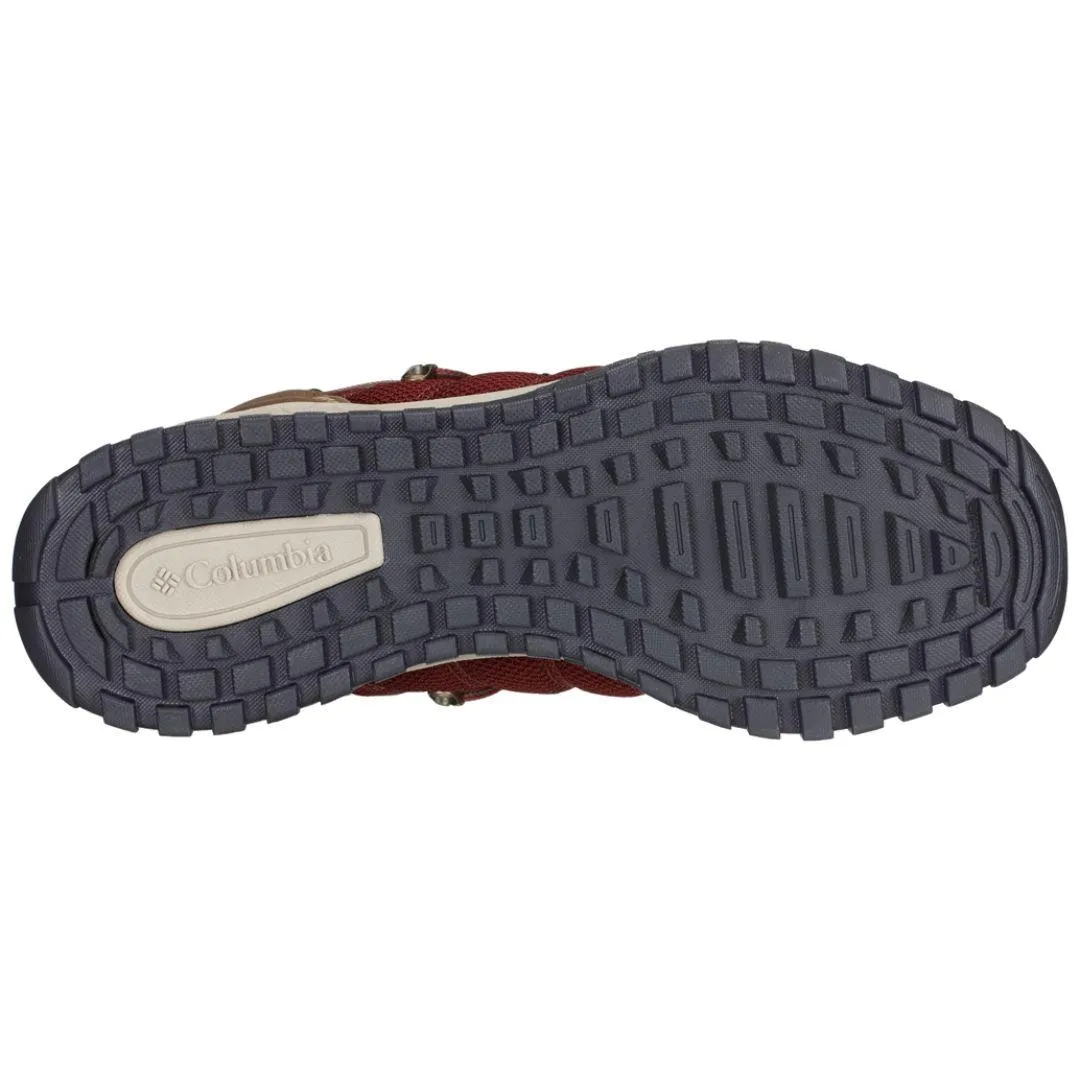 Columbia Men Maroon FAIRBANKS 503 Water Resistant Shoes
