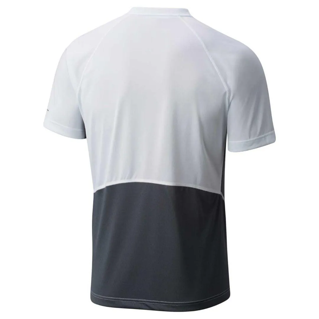 Columbia Men White Omni-Freeze Chiller Tshirt