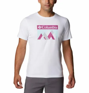 Columbia Men White Omni-Freeze Zero Rules Graphic Tshirt