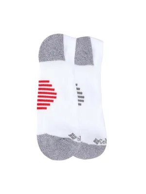 Columbia Men White SOCKS MN 3P ECLPS LNR-ACC STR (3 Pairs) (Non Returnable)