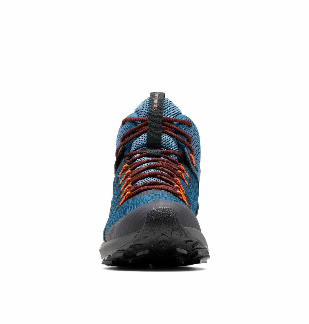 Columbia Mens Blue Trailstorm Mid Waterproof Shoes