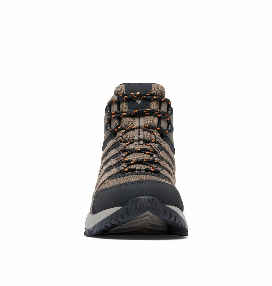 Columbia Mens Brown STRATA TRAIL MID WP