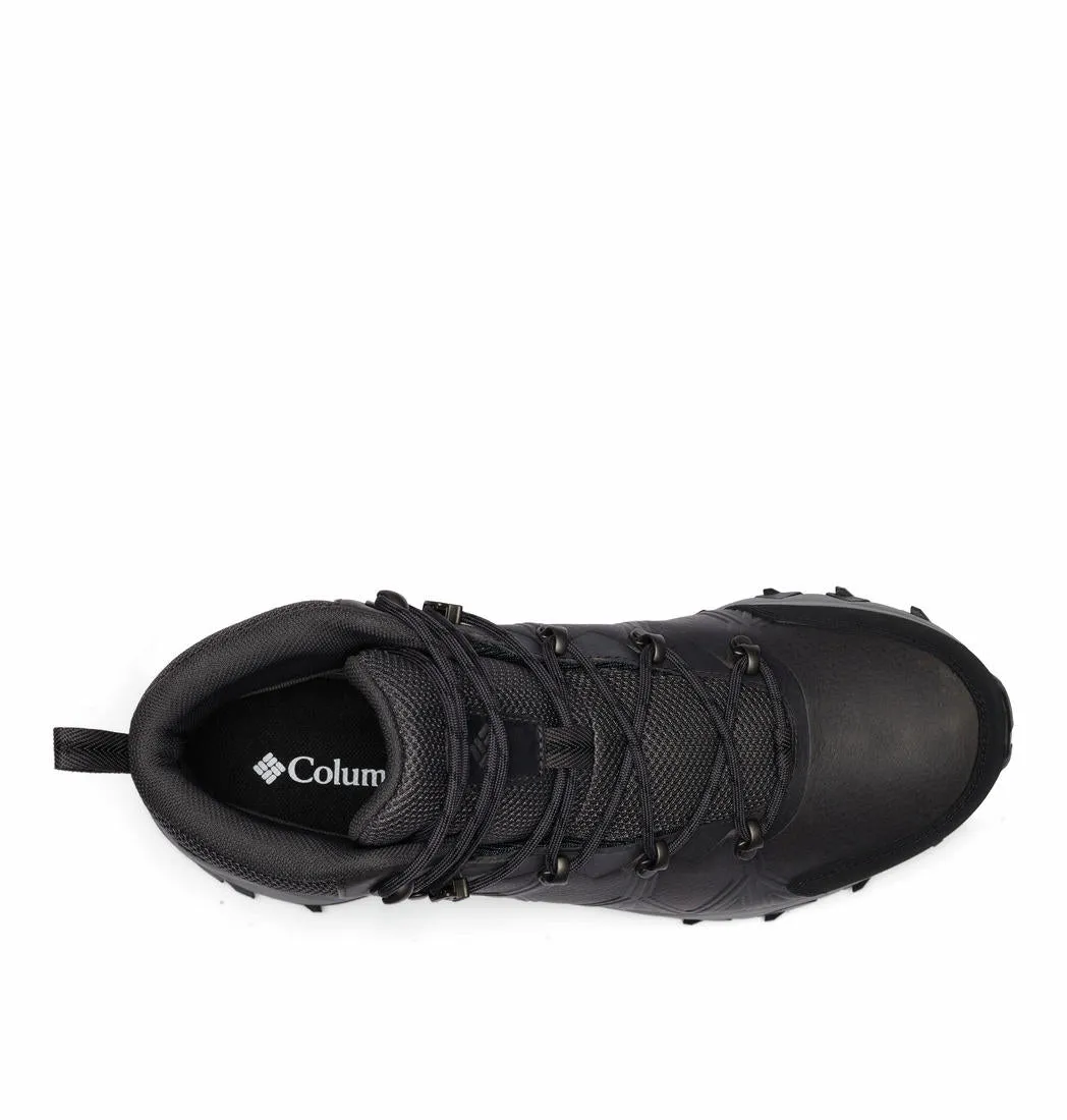 Columbia Mens Grey PEAKFREAK II MID OUTDRY LEATHER