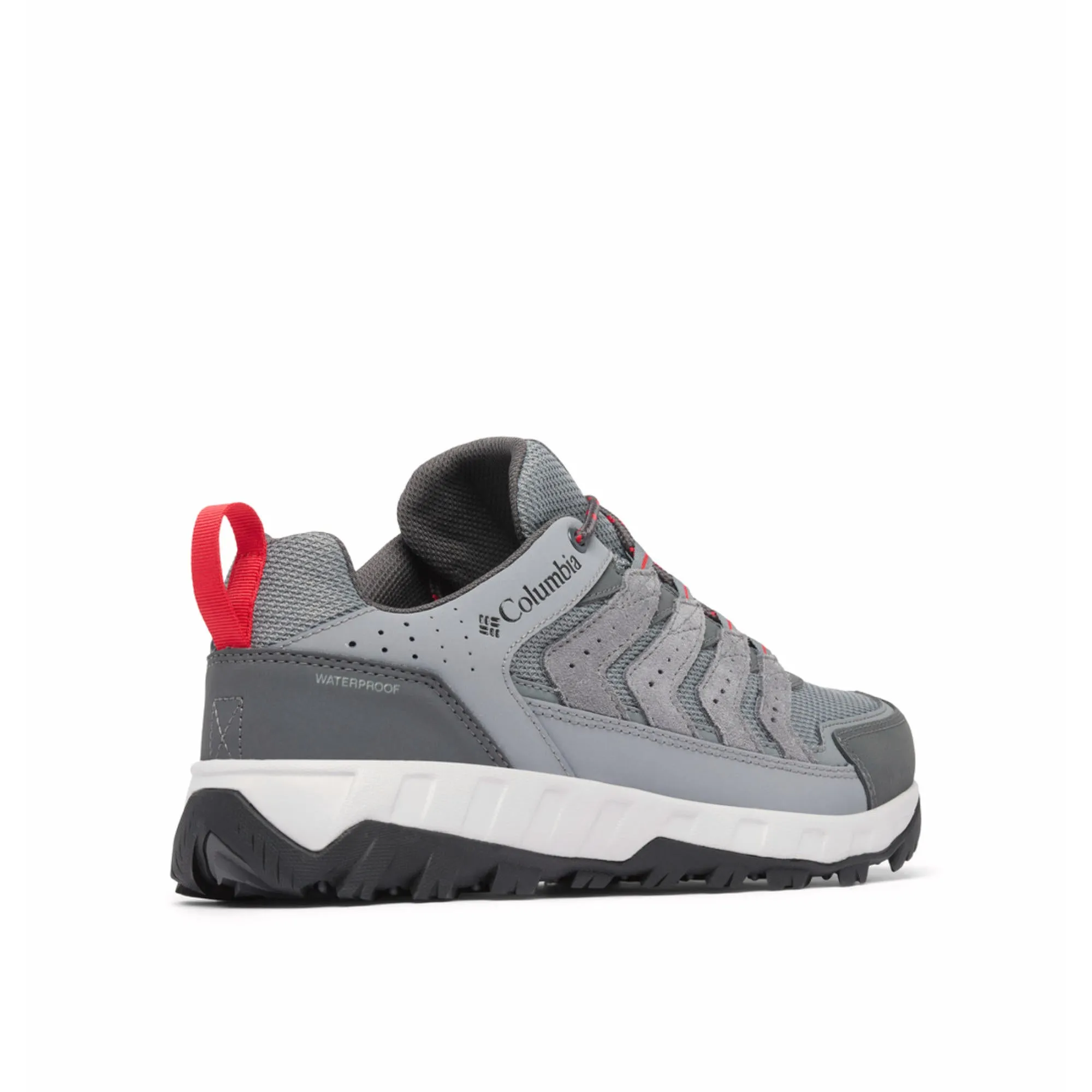 Columbia Mens Grey Strata Trail Low Waterproof Shoes
