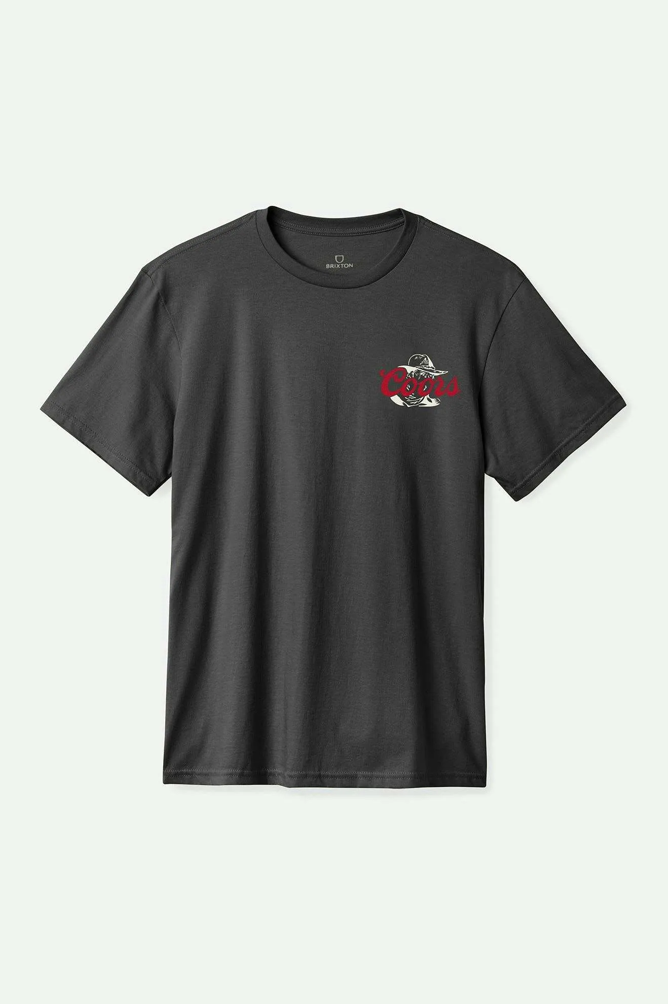 Coors Wayne S/S Standard T-Shirt - Black Brixton