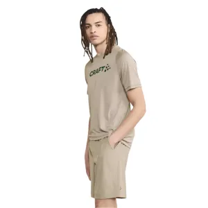 Craft Men's Collective Bi-Blend Short Sleeved Tee in Clay