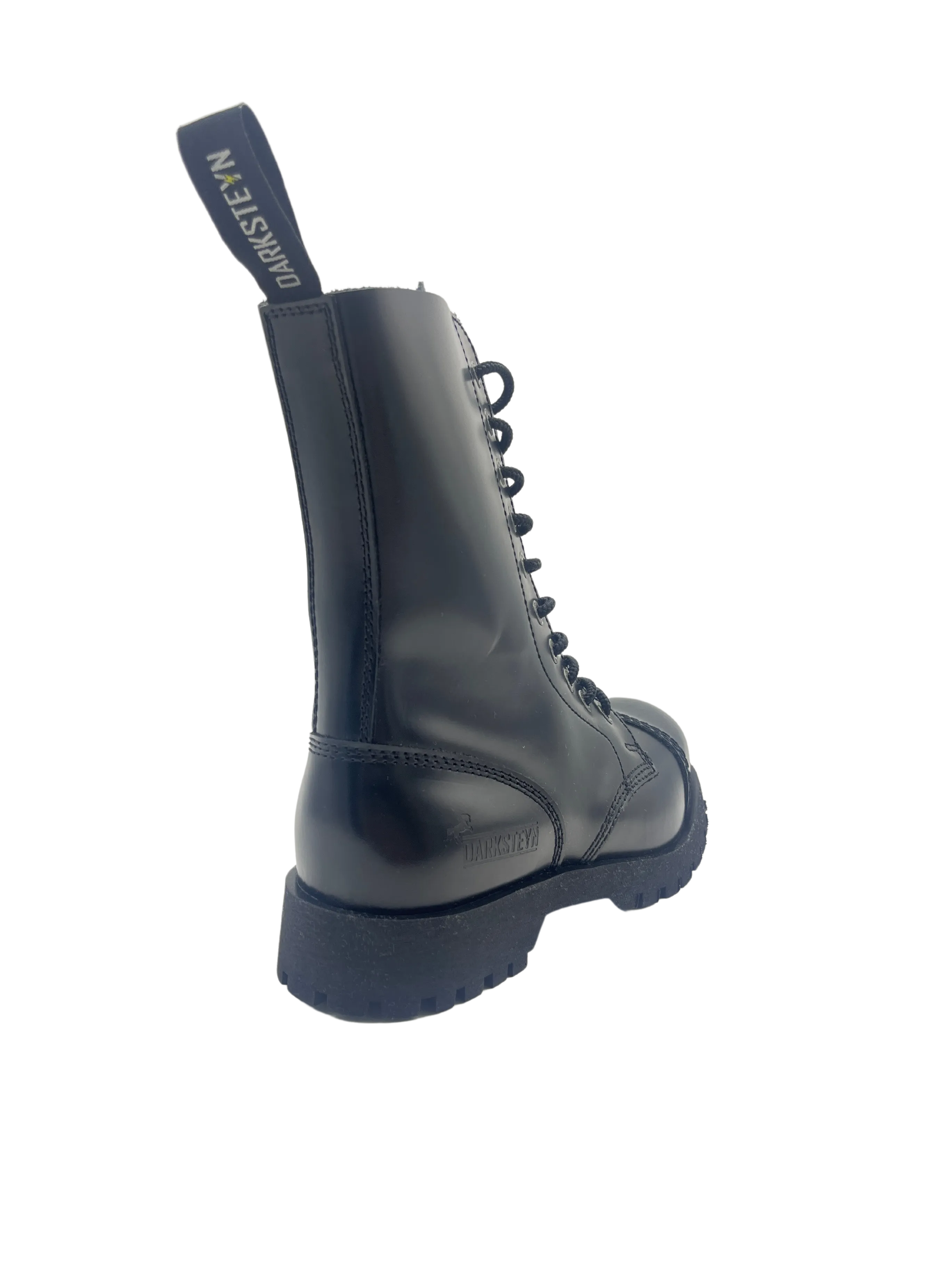 Darksteyn Boots Shoes 10 Eye Ranger Premium Boots Black