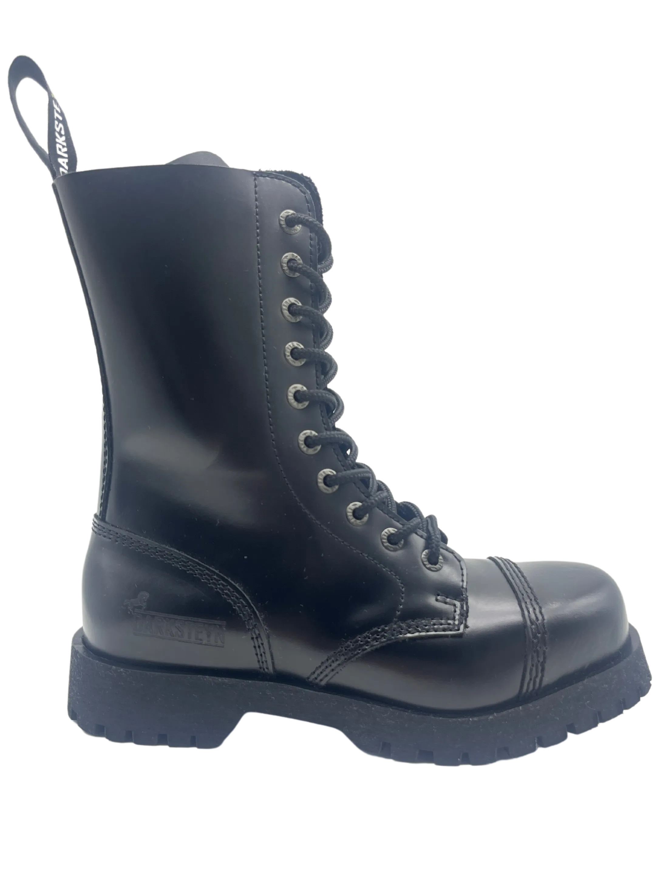 Darksteyn Boots Shoes 10 Eye Ranger Premium Boots Black