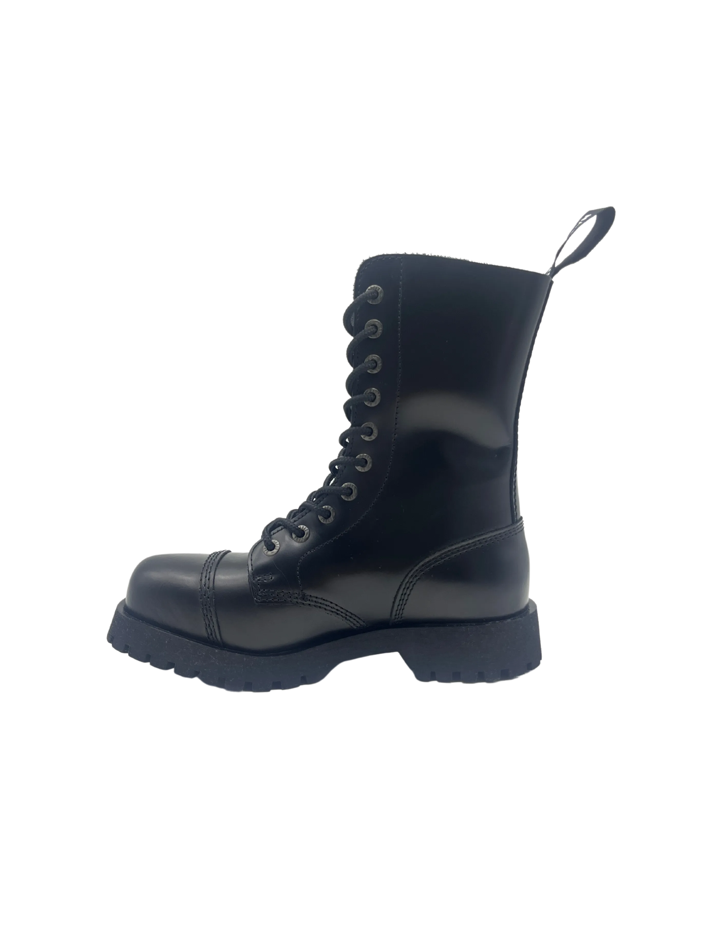 Darksteyn Boots Shoes 10 Eye Ranger Premium Boots Black