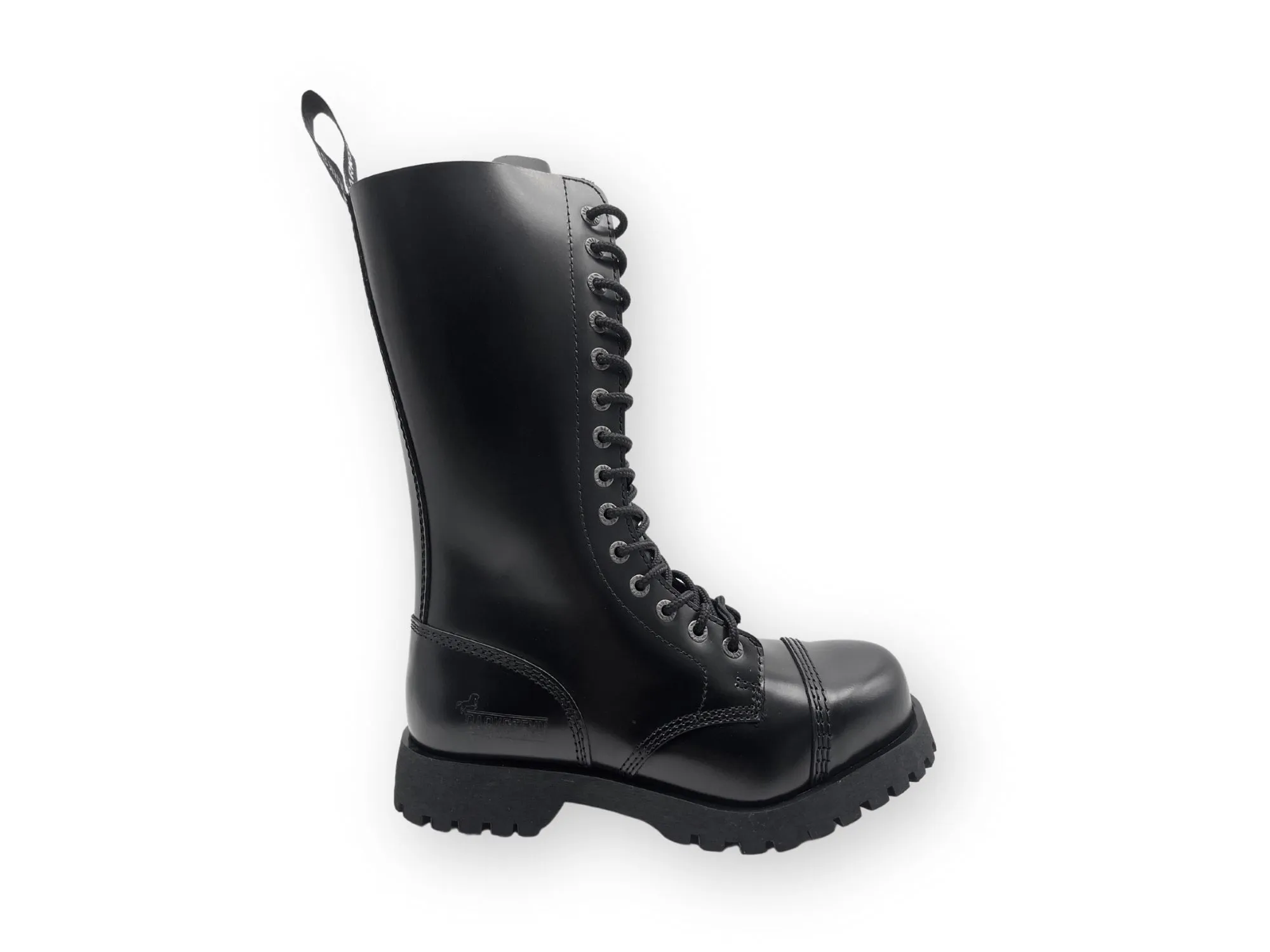 Darksteyn Shoes 14 Eye Ranger Premium Boots Black