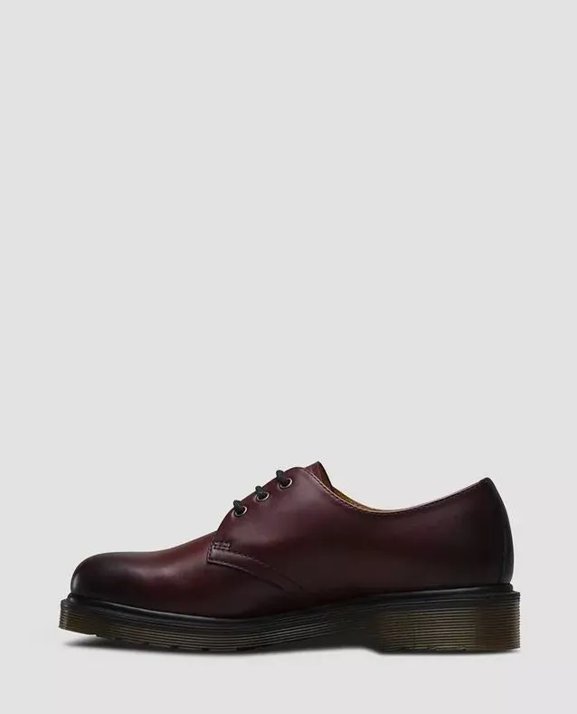Dr. Martens 3-Loch Unisex Halbschuhe 1461 ANTIQUE TEMPERLEY Echtleder Cherry Red 21153600